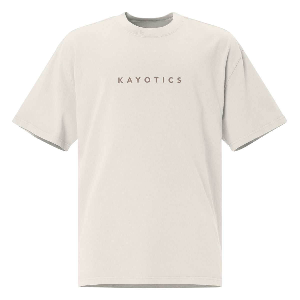 Kayotics Refined Logo - Oversized faded t-shirt